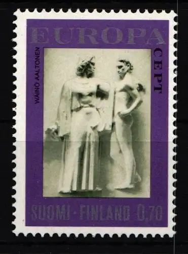 Finnland 749 postfrisch Kunst Skulpturen #IR365