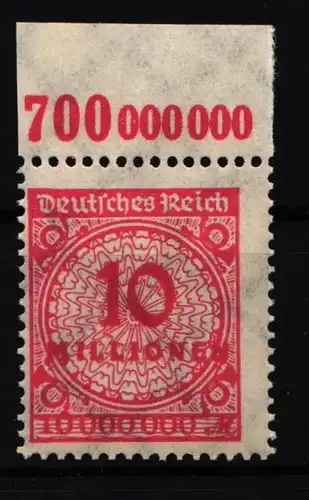 Deutsches Reich 318 A P OR A postfrisch #IL626