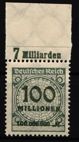 Deutsches Reich 322 A P OR C postfrisch #IL636