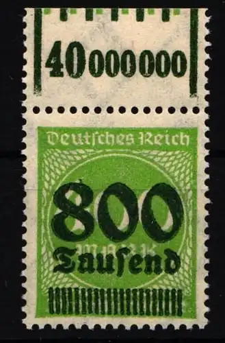 Deutsches Reich 306 A W OR postfrisch 0/6/0 - 1/5/1 #IL699