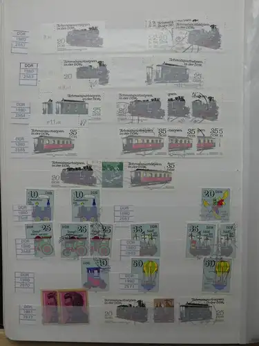 DDR Lagerbuch ab 1976 meist dual gesammelt #LX487