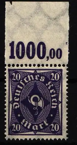 Deutsches Reich 230 P OR postfrisch #IL739