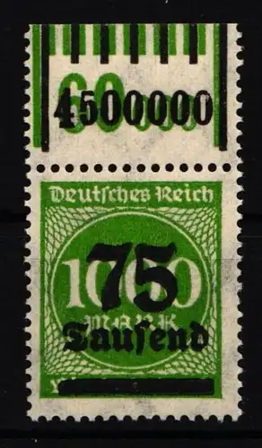 Deutsches Reich 288 I W OR postfrisch 1-11-1 - 1/5/1 #IL669