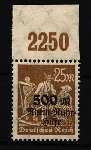 Deutsches Reich 259 P OR postfrisch #IL803