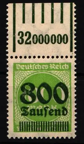 Deutsches Reich 308 A a W OR postfrisch - 1/5/1 #IL703