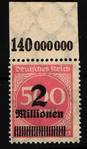 Deutsches Reich 311 A P OR postfrisch #IL713