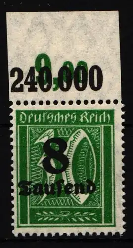 Deutsches Reich 278 x P OR postfrisch #IR391