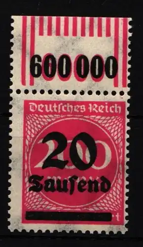 Deutsches Reich 282 I W OR postfrisch 2/9/2 #IR415