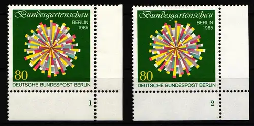 Berlin 734 postfrisch mit Formnummer #IW706