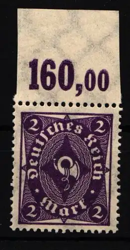 Deutsches Reich 224 P OR postfrisch #IL935