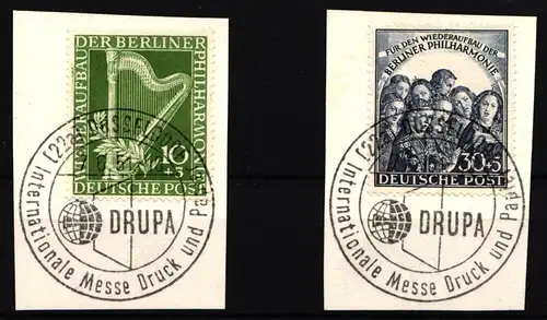 Berlin 72-73 gestempelt Vollstempel Drupa #IR857