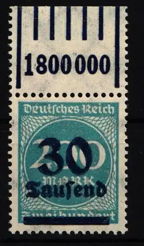 Deutsches Reich 285 W OR postfrisch - 1/5/1 #IL654