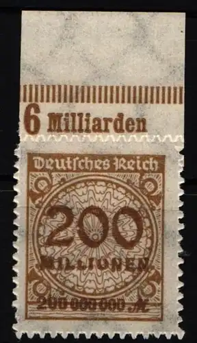 Deutsches Reich 323 B P OR B postfrisch #IR421