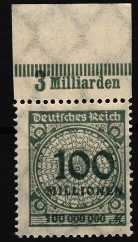 Deutsches Reich 322 A P OR B postfrisch #IR437