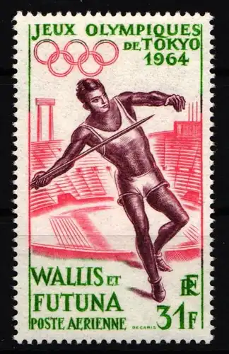 Wallis & Futuna 205 postfrisch Olympische Spiele #IR556