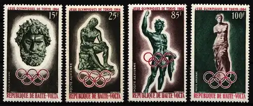 Obervolta 148-151 postfrisch Olympische Spiele #IR570