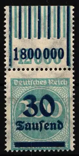 Deutsches Reich 285 W OR postfrisch 1/11/1 - 1/5/1 #IL958