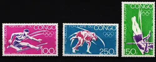 Kongo 357-359 postfrisch Olymische Spiele #IR578