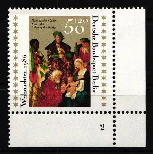 Berlin 749 postfrisch mit Formnummer #IW739