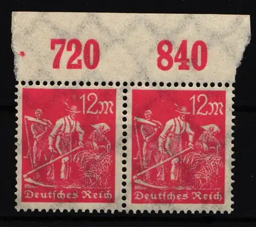 Deutsches Reich 240 P OR postfrisch Paar #IL759