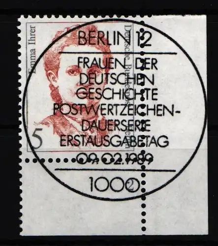 Berlin 833 gestempelt mit Formnummer #IW795