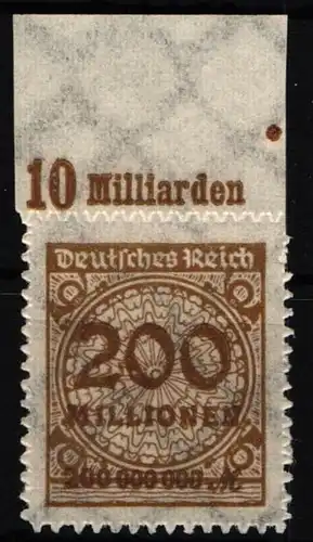 Deutsches Reich 323 B P OR A postfrisch #IR424