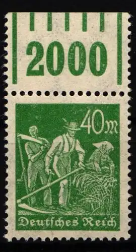 Deutsches Reich 244 W OR postfrisch 1/5/1 #IL816