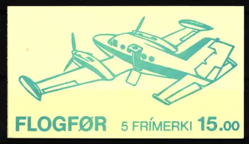 Färöer MH 3 postfrisch Markenheftchen 3 #IL842
