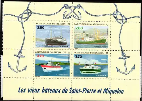 St. Pierre et Miquelon 670-686 postfrisch Jahrgang 1994 komplett #IR502