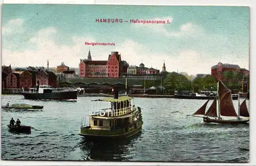 AK Hamburg Hafenpanorama I. #PN268