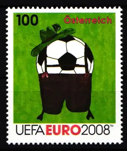 Österreich 2727 postfrisch Fußball Euro 2008 #IW917