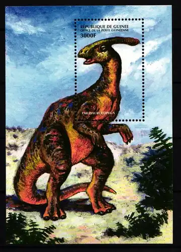 Guinea Block 583 postfrisch Dinosaurier #JA062