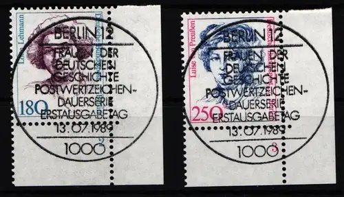 Berlin 844-845 gestempelt mit Formnummer #IW854