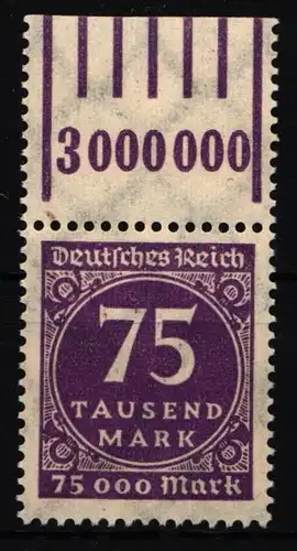Deutsches Reich 276 W OR postfrisch 1/5/1 #IL988