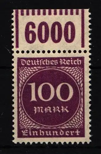 Deutsches Reich 268 a W OR postfrisch 1/11/1 #IR387