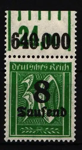 Deutsches Reich 278 x W OR postfrisch 1/5/1 #IR395
