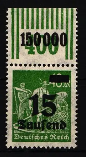 Deutsches Reich 279 b W OR postfrisch 2/9/2 #IR402