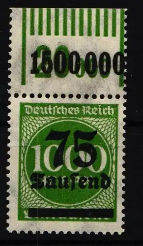 Deutsches Reich 288 II W OR postfrisch 1-11-1 #IL670