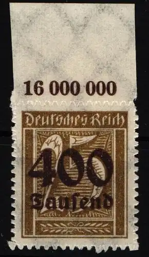 Deutsches Reich 298 P OR postfrisch #IL684