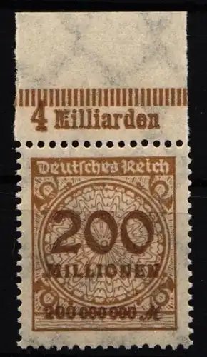 Deutsches Reich 323 A P OR B postfrisch #IR427