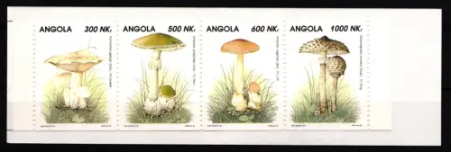 Angola 945-948 postfrisch Markenheft / Pilze #JA174