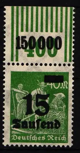 Deutsches Reich 279 b W OR postfrisch 2/9/2 #IR403