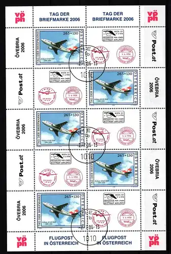 Österreich 2606 gestempelt Kleinbogen #IR954