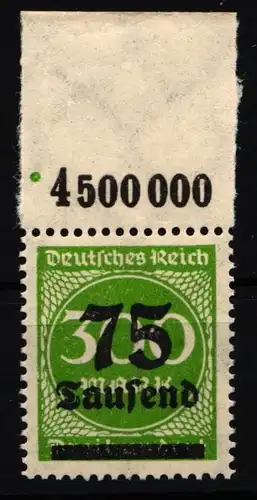 Deutsches Reich 286 P OR postfrisch #IL656