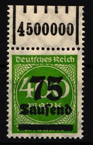 Deutsches Reich 287 a W OR postfrisch -1/5/1 #IL662