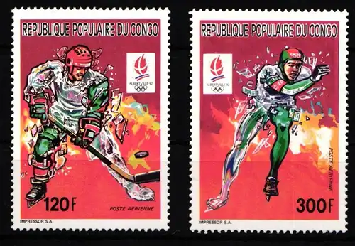 Kongo (Brazzaville) 1251-1252 postfrisch #IP723