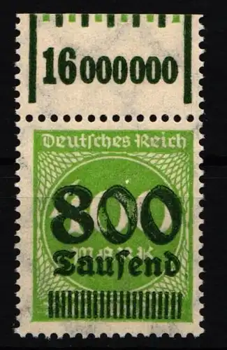 Deutsches Reich 306 A W OR postfrisch 0/6/0 - 1/5/1 #IL698