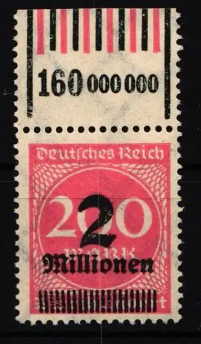 Deutsches Reich 309 A Wa OR postfrisch 0/6/0 - 1/5/1 #IL708