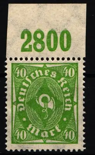 Deutsches Reich 232 P OR postfrisch #IL956