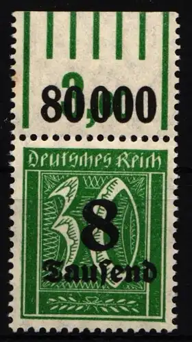 Deutsches Reich 278 x W OR postfrisch 1/5/1 #IR393